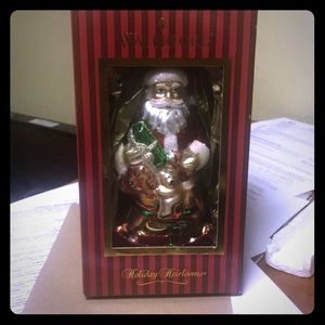 Waterford Santa Rocking Horse Ornament.